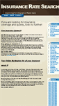 Mobile Screenshot of insuranceratesearch.com